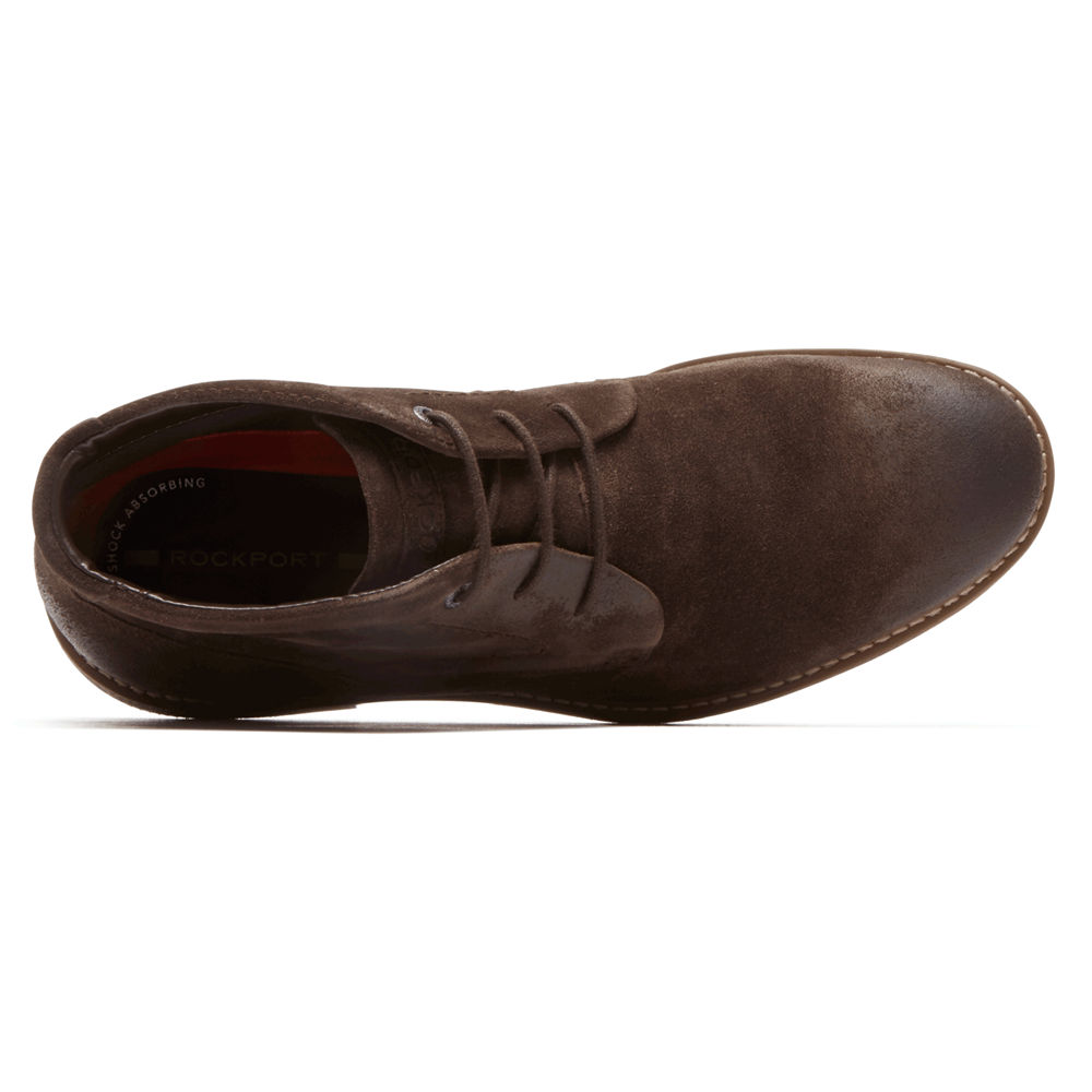 Botas Rockport Homem Marrom - Classic Break Chukka - 51796KZDI